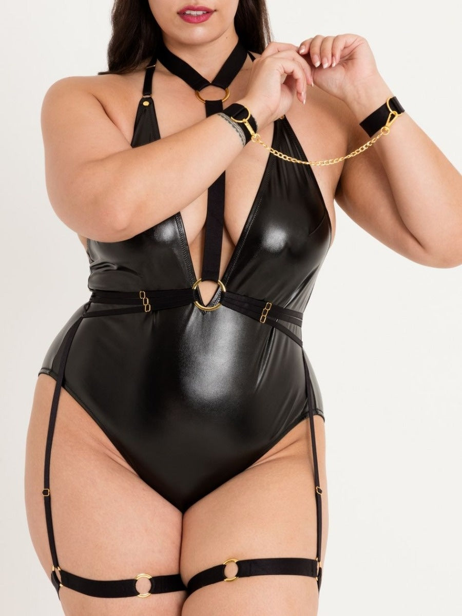 Body et harnais bondage Fierce Caged Desire