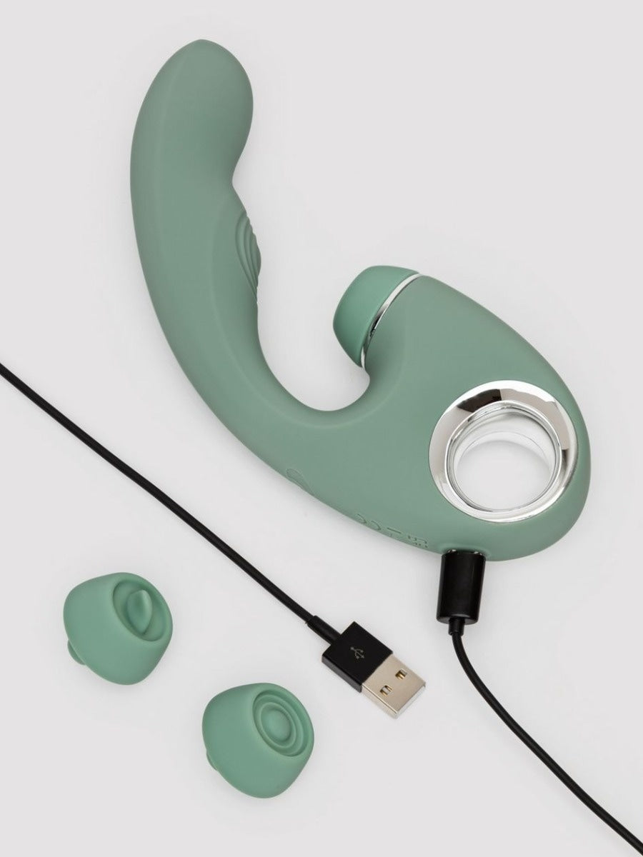 Stimulateur clitoridien double stimulation Dual Embrace