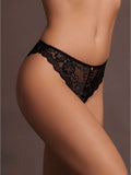 Culotte en dentelle Zoé noir