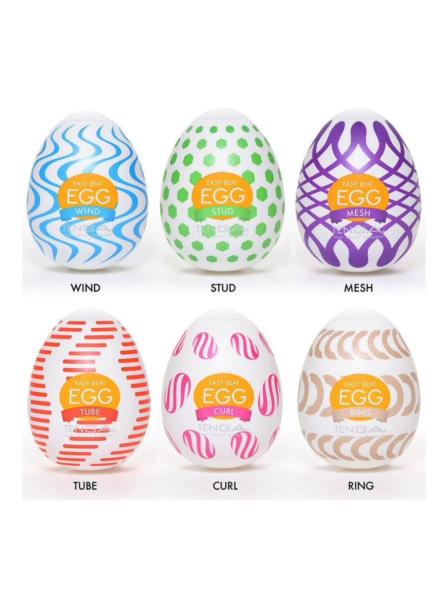 Masturbateurs Egg Wonder Pack de 6