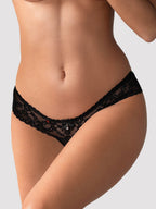 String Ouvert Shibu Noir