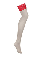 Bas Ingridia rouge