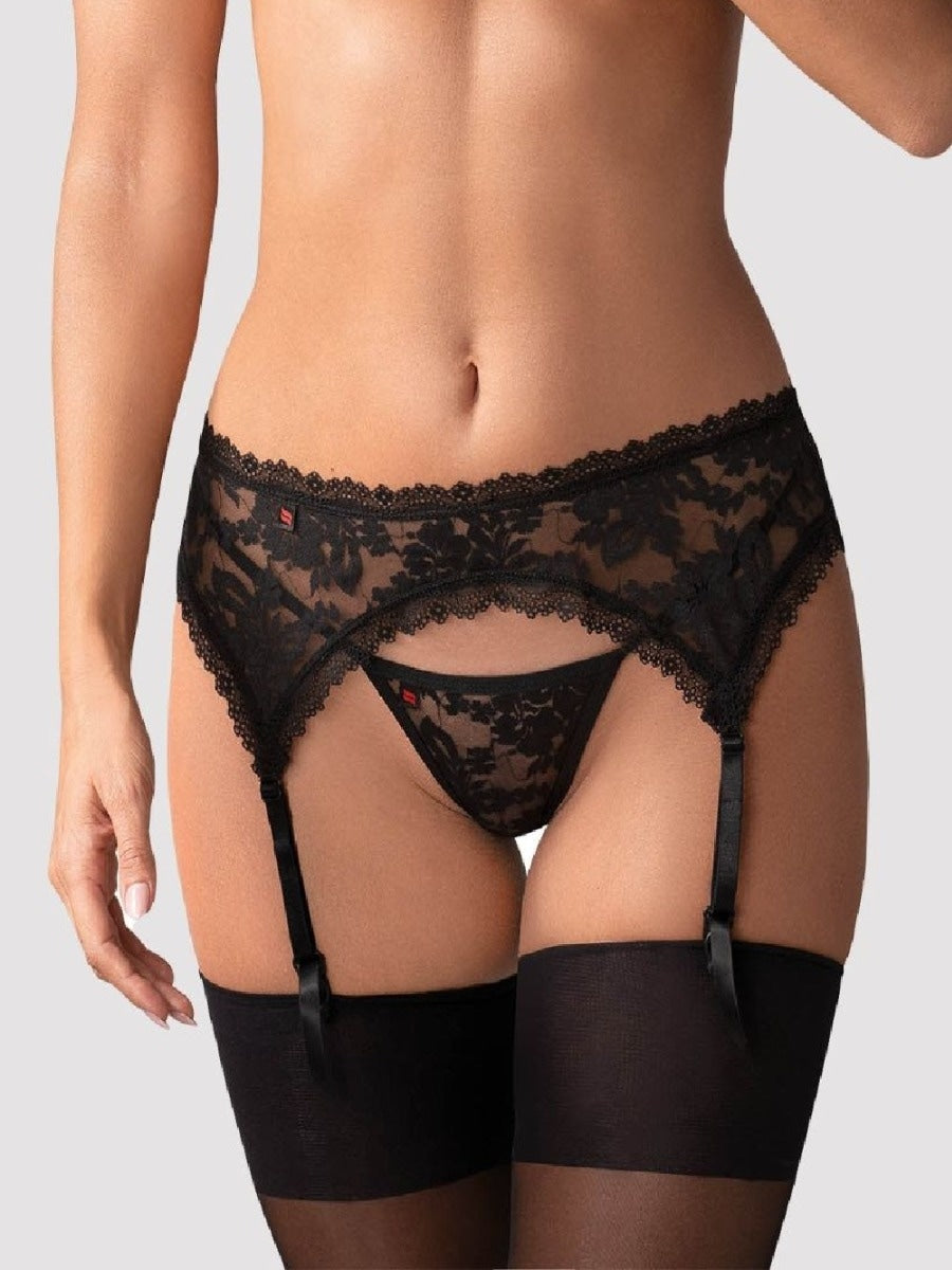 Porte-jarretelles Catia noir