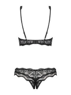 Ensemble 2 Pièces Ouvert Luvae Noir