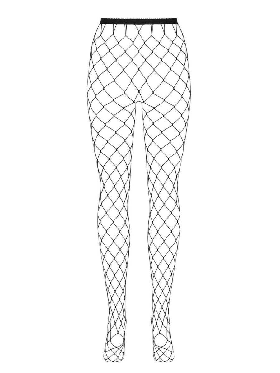 Collant S812 Résille Noir