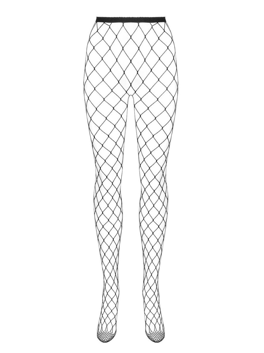 Collant S812 Résille Noir