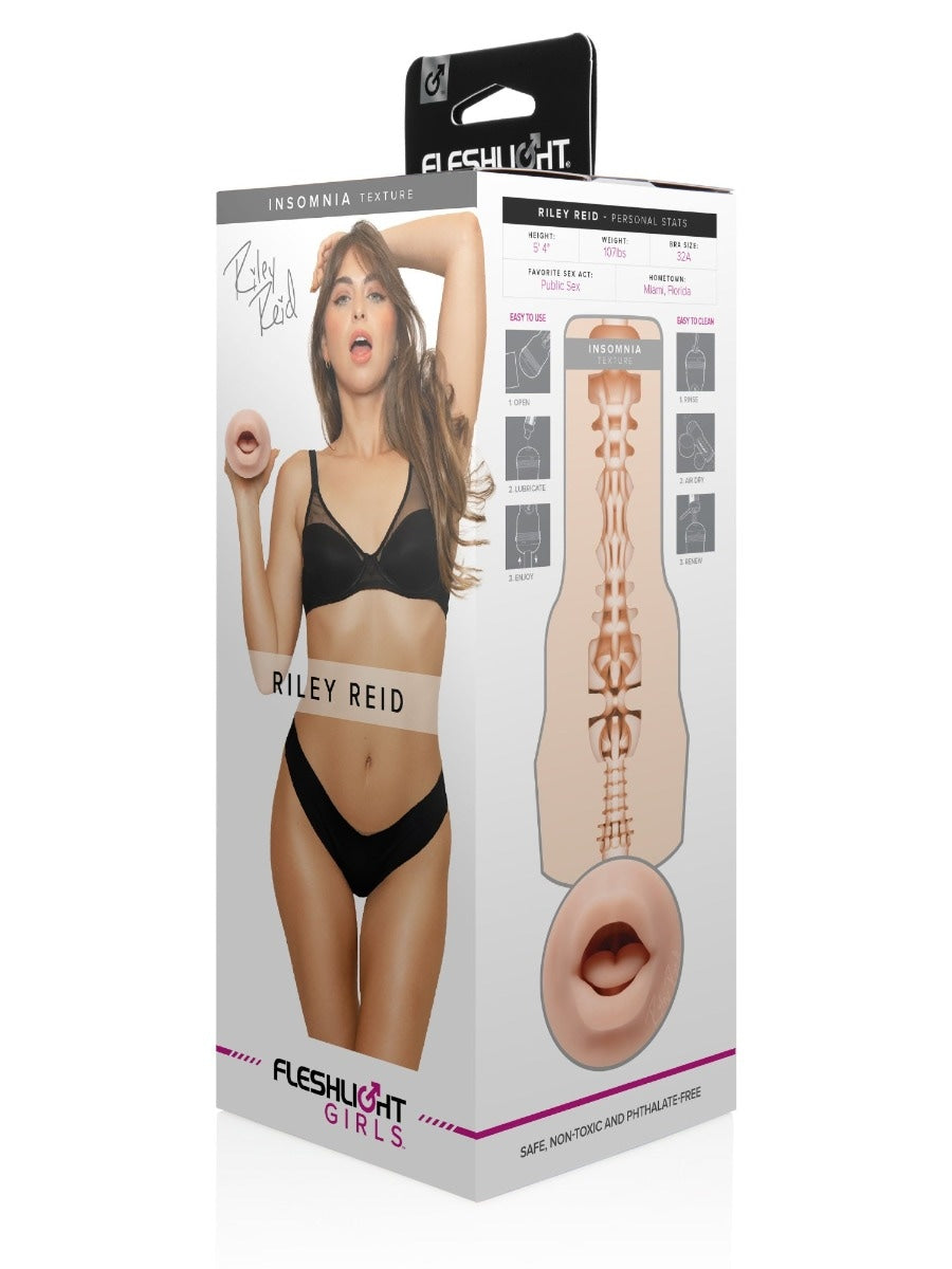 Masturbateur bouche Riley Reid Insomnia